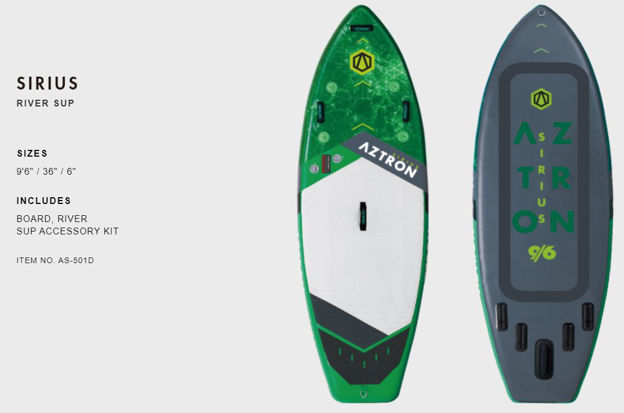 Picture of Aztron Sirius 96 White Water / Surf iSUP